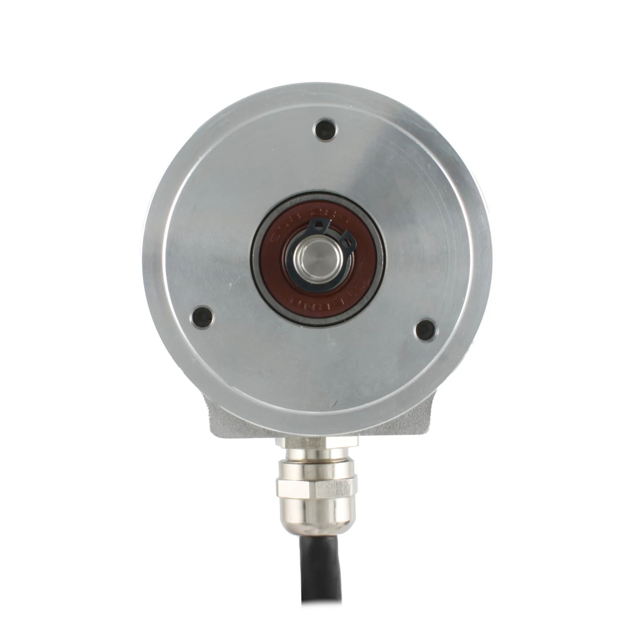 Инкрементальный программируемый энкодер D=58мм, выступающий вал 6мм, сервофланец, 3000 имп/об, 5…30VDC, выход TTL/HT