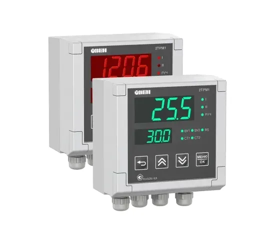 2ТРМ1 погодозависимый двухканальный регулятор с RS-485