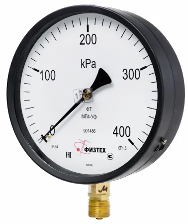 Вакуумметры, мановакуумметры, манометры общетехнические пылевлагозащищенные ВП4-Уф, МВП4-Уф, МП4-Уф IP54