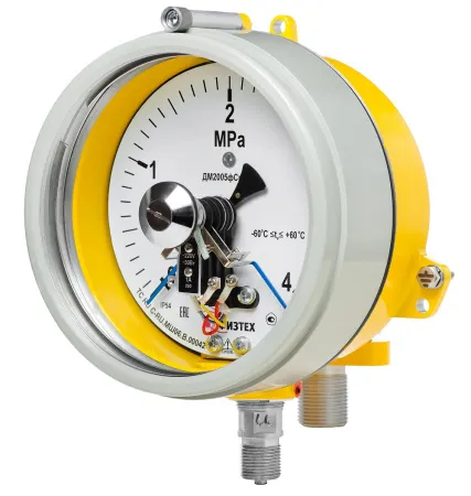 Вакуумметры, мановакуумметры, манометры электроконтактные взрывозащищенные коррозионностойкие ДВ2005фСг1Ехd Кс, ДА2005фСг1Ехd Кс, ДМ2005фСг1Ехd Кс (Диаметр: 160 мм)