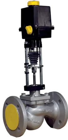 Клапаны КПСР запорно-регулирующие проходные односедельные